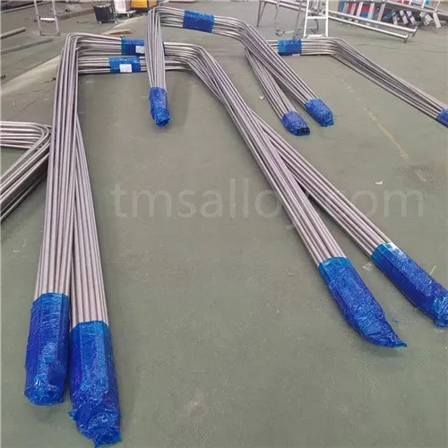 U-shaped titanium tube U-shaped titanium tube